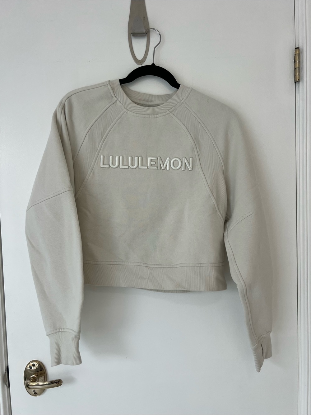 lululemon athletica Oversized Cropped Crew Sweatshirt